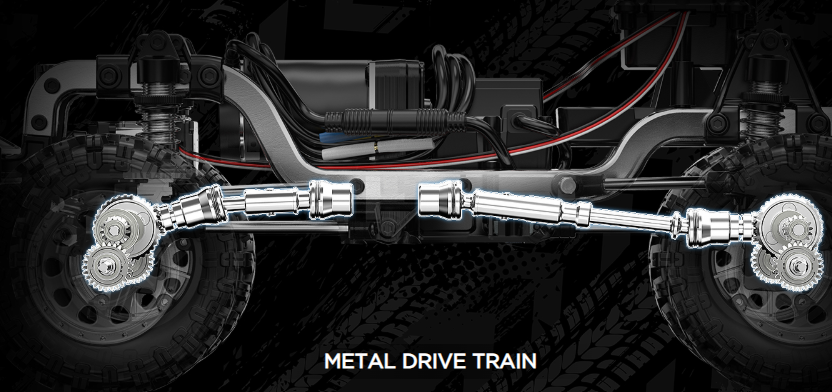 MJX H12Y+ 1/12 Scale Rock Crawler
