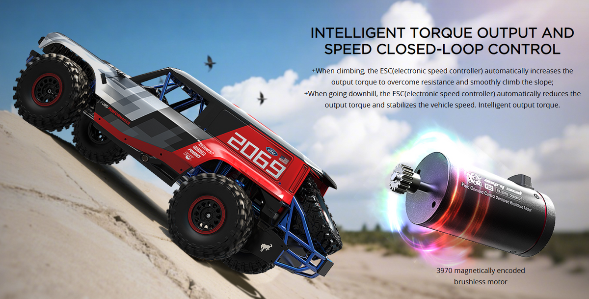 H8P 1/8 Brushless RC Car MJX