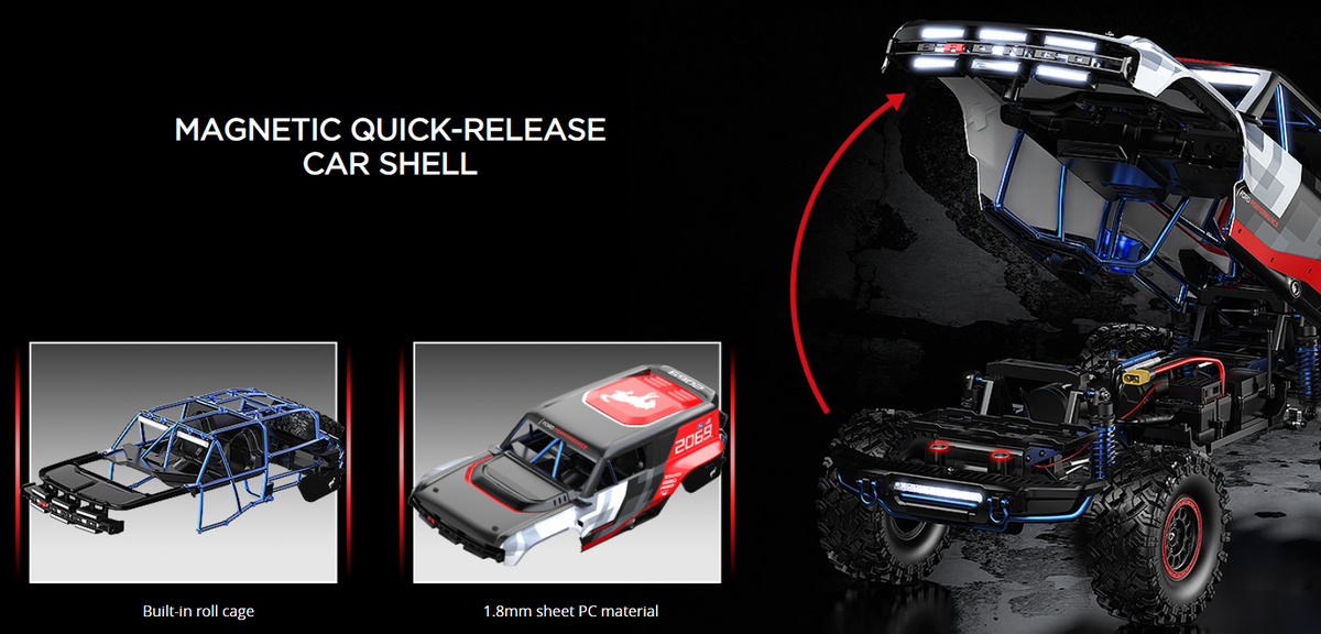 H8P 1/8 Brushless RC Car MJX