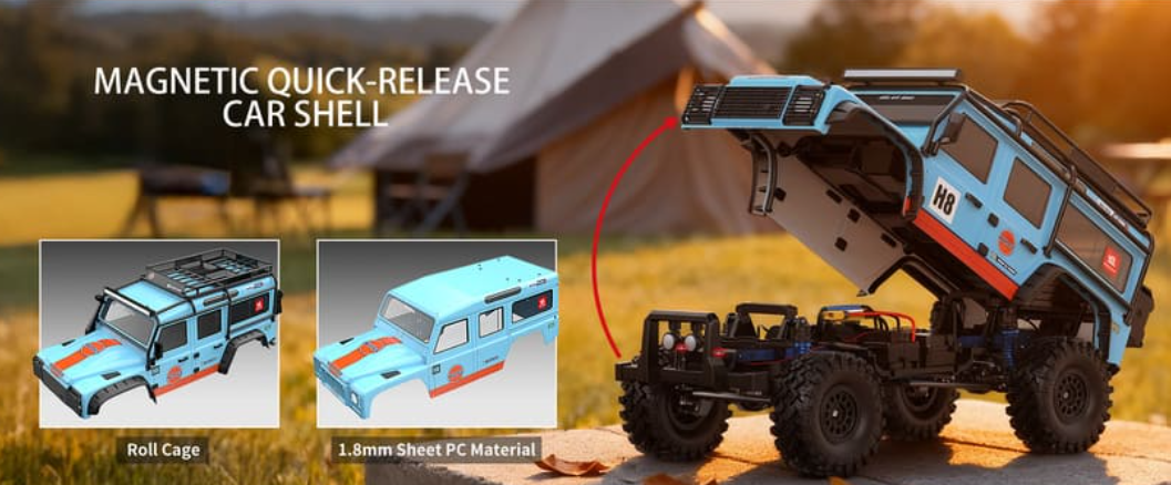 H8H 1/8 Brushless RC Car MJX v2