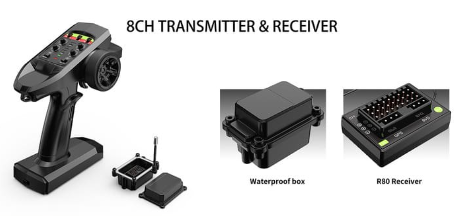 H8H 1/8 Brushless RC Car MJX v2