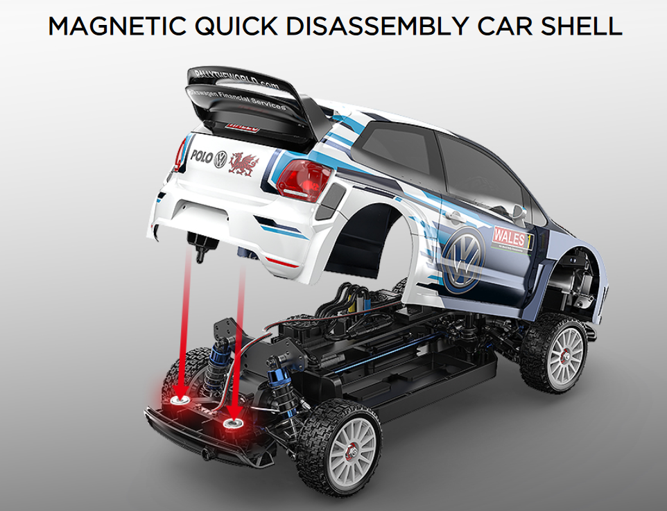 MJX HYPER GO 10304 2015 Volkswagen Polo R WRC