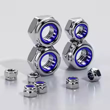 Metric Locking Wheel Nuts Nylock