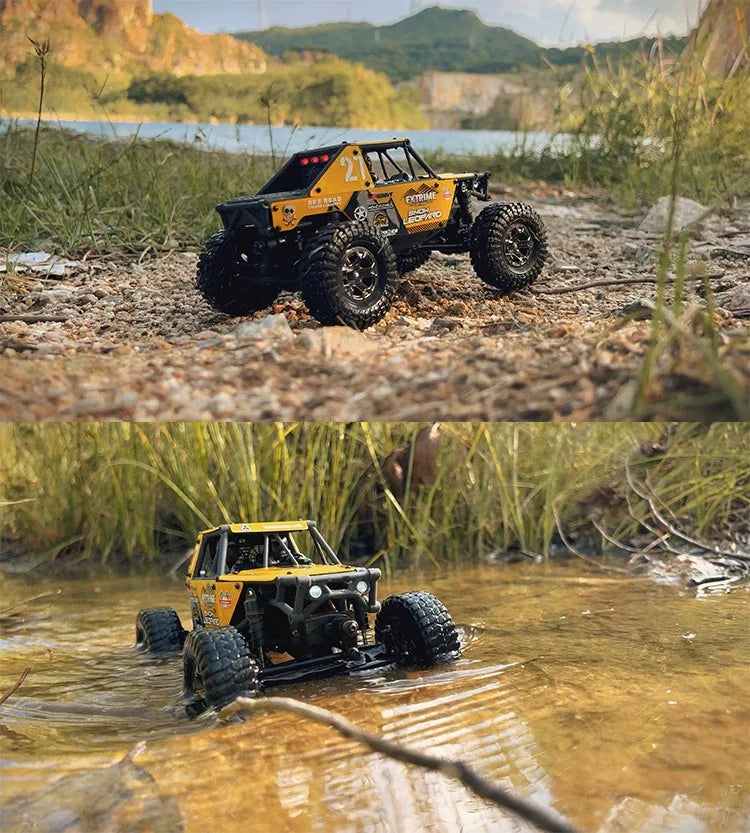 UDI R/C UCX2405 Pro 1:24 Brushless FOC Competition Rock Crawler Yellow