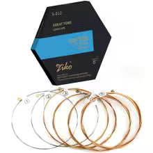 ZIKO Acoustic High Quality Copper Wound Guitar Strings Stainless steel core