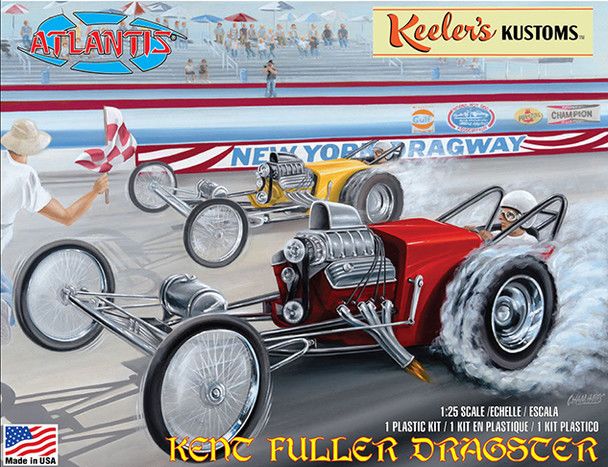 Atlantis 1/25 Keelers Kustom's Kent Fuller Dragster AAN13103
