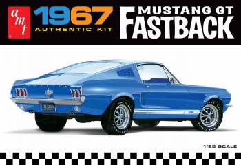 AMT1241 1/25 1967 Ford Mustang GT Fastback