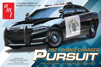AMT 2021 Dodge Charger Pursuit Police Car 1/25 Scale 1324