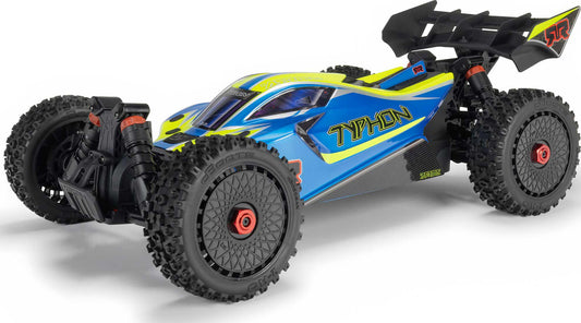 Arrma 1/8 TYPHON 4x4 RTR Brushed Buggy - Blue