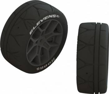 Dboots Elevens 35/085 2.4 White Tire Set (1pr)
