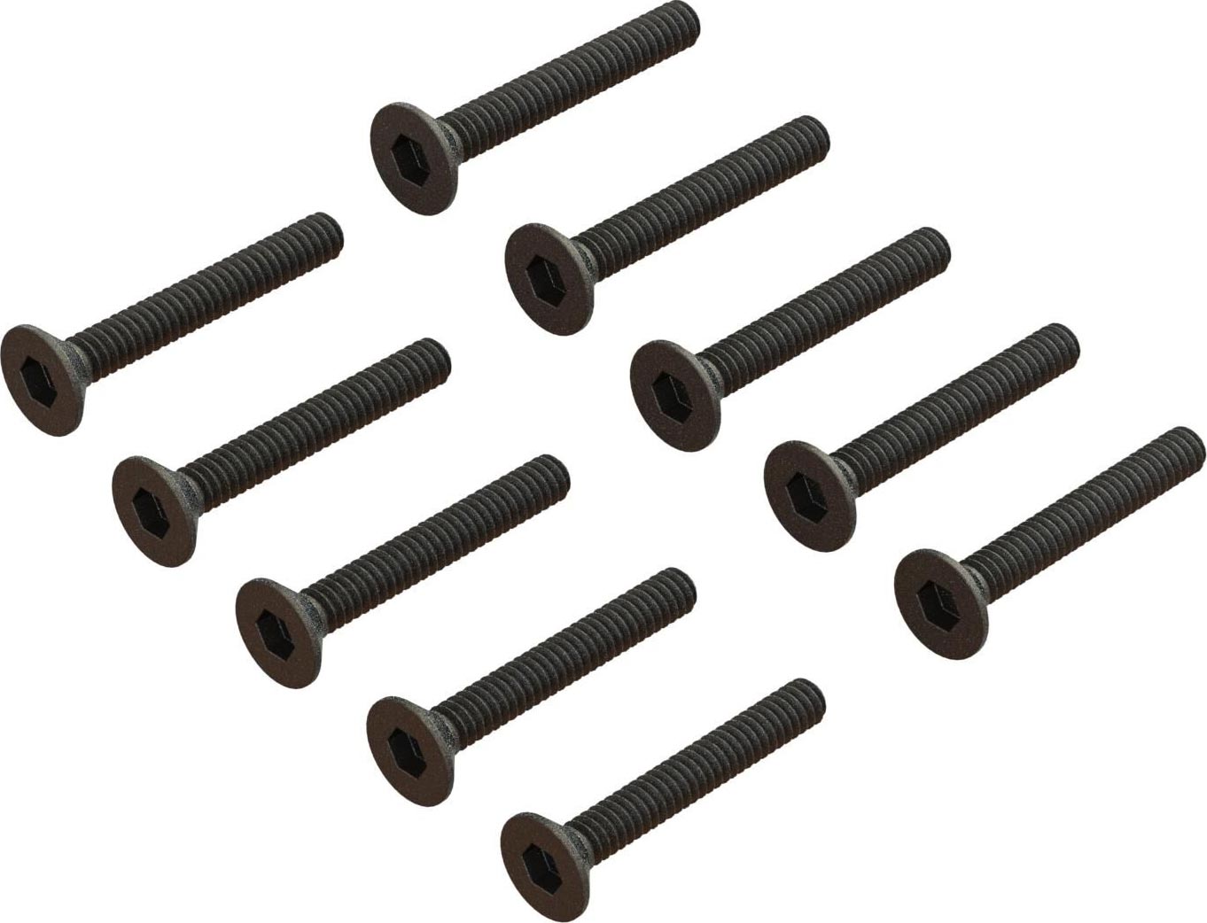 ARA702018 Flat Head Screw M1.6X12mm (10pcs)