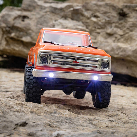 SCX24 1/24 1967 Chevrolet C10 4WD Truck RTR, Orange