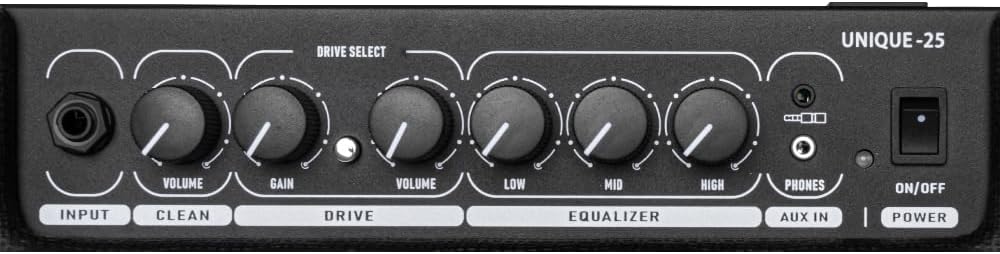 COOLMUSIC Electric Guitar Amp 25W Amplifier