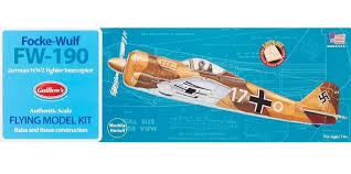 Guillow's Model Focke-Wulf FW-190 16.5in