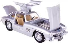Bburago 1/24 Mercedes-Benz 300 SL (1954) - Silver