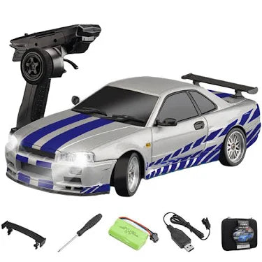 LDRC 1899 1/18 RTR 2.4G RWD RC Drift Car - Silver