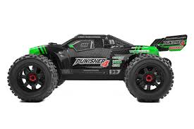 Team Corally - PUNISHER 4 - RTR - Green - Brushless Power 4S - No Battery - No Charger
