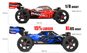 Team Corally - ASUGA XLR 6S - RTR - Blue - Brushless Power 6S