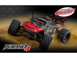 Team Corally - PUNISHER 4 - RTR - Red - Brushless Power 4S
