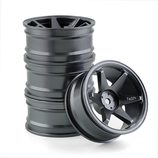 Te37+ Aluminum alloy wheel hub  1/10 scale drift cars