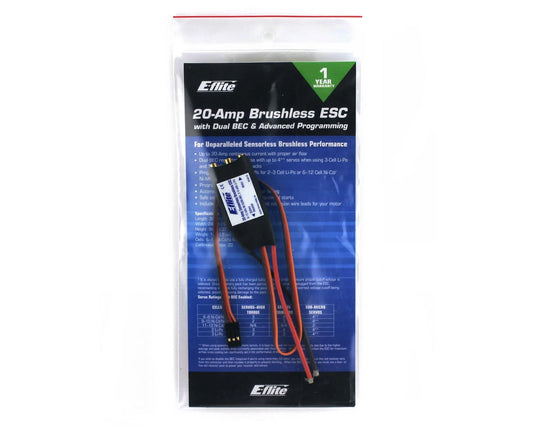 E-flite 20A Brushless ESC (V2) EFLA311B