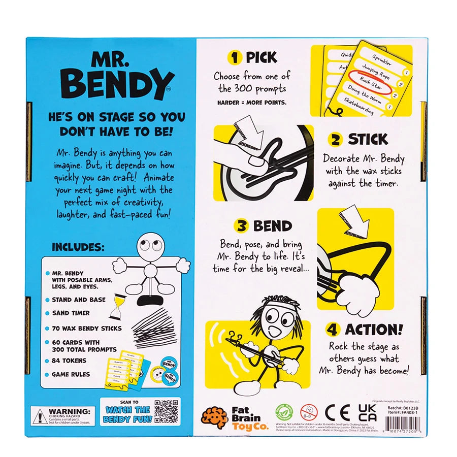 Mr. Bendy - Fat Brain Toys