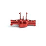 HDTTRX4M027C Hobby Details Traxxas 1/18 TRX-4M AL Fr & Rr Axle Set-Red (2)