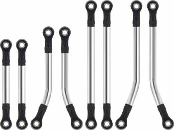 HDTTRX4M054 1/18 TRX-4M Stainless Steel Curved Rods (8)
