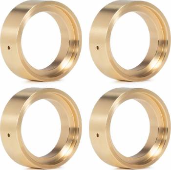HDTTRX4M061 1.0" Brass Rings Wheels - Stock 9781 TRX-4M Tire (4)