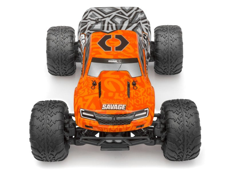 HPI Racing - Savage GT-2XS Painted Truck Body ( Orange / Grey) - 160326