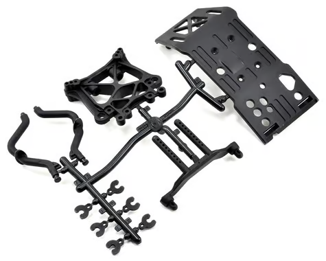 HPI Savage XL FLUX GTXL-6 Skid Plate/Body Mount/Shock Tower Set #85234 HPI85234