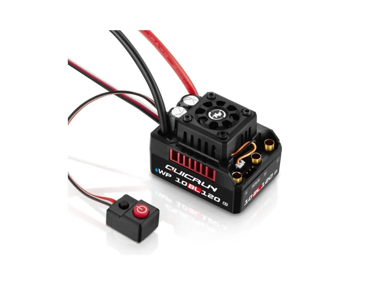 HobbyWing QUICRUN 10BL120 G2 ESC (2-4S) Sensorless Brushless ESC