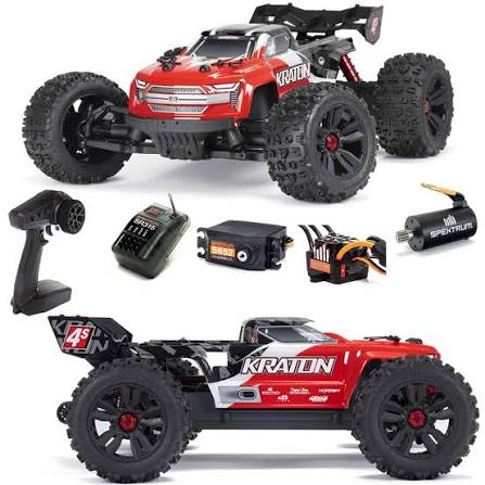 Kraton 4X4 BLX 4S 1/10 Speed MT Red/Black