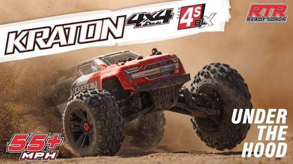 Kraton 4X4 BLX 4S 1/10 Speed MT Red/Black