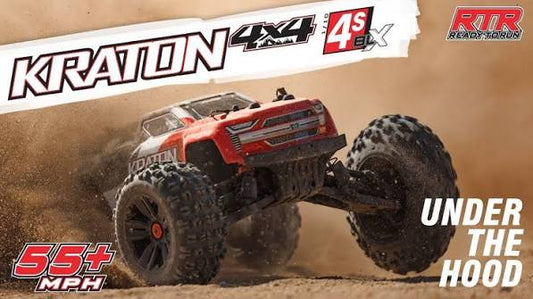 Kraton 4X4 BLX 4S 1/10 Speed MT Red/Black