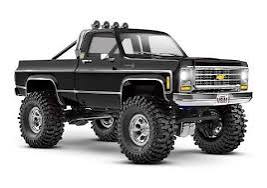 Traxxas TRX-4M High Trail Edition Crawler with Chevrolet K10 Pickup Body (Black): 1/18-Scale 4X4 Electric Trail Truck. Ready-To-Drive with TQ 2.4GHz 2-Channel Transmitter and ECM-2.5 Waterproof Electronics