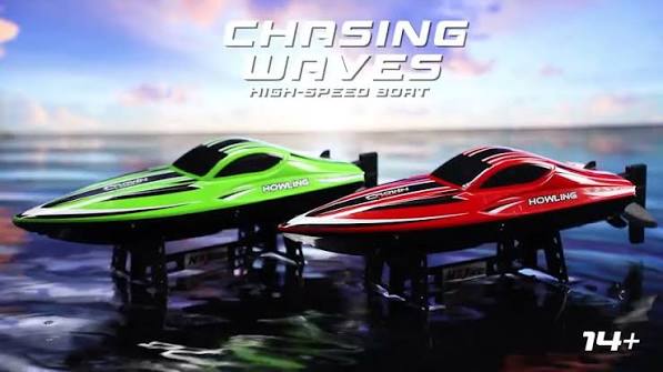 Hongxunjie Chasing Waves HJ818 PRO Brushless RC Boat