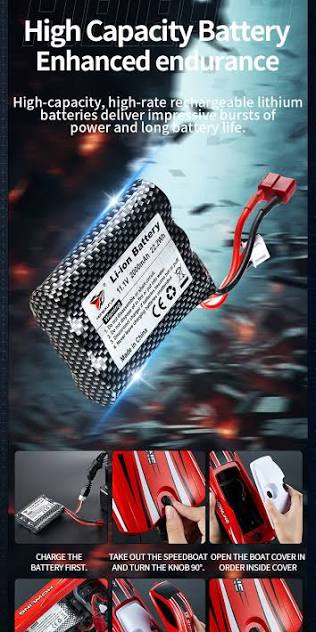 Hongxunjie Chasing Waves HJ818 PRO Brushless RC Boat
