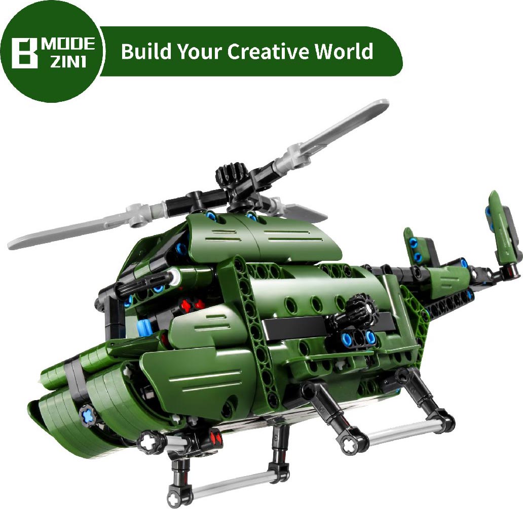 IMM6809 Military Transports 2 in 1 393pcs