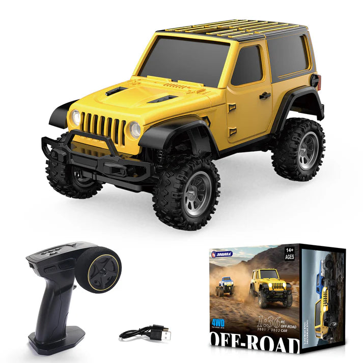 Jiabaile Wrangler 1/36 Scale Mini 4WD RC Crawler 3601