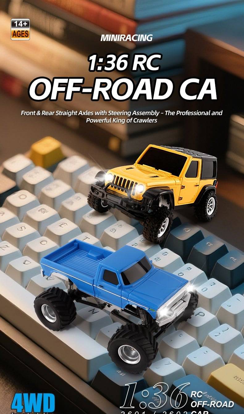 Jiabaile Wrangler 1/36 Scale Mini 4WD RC Crawler 3601