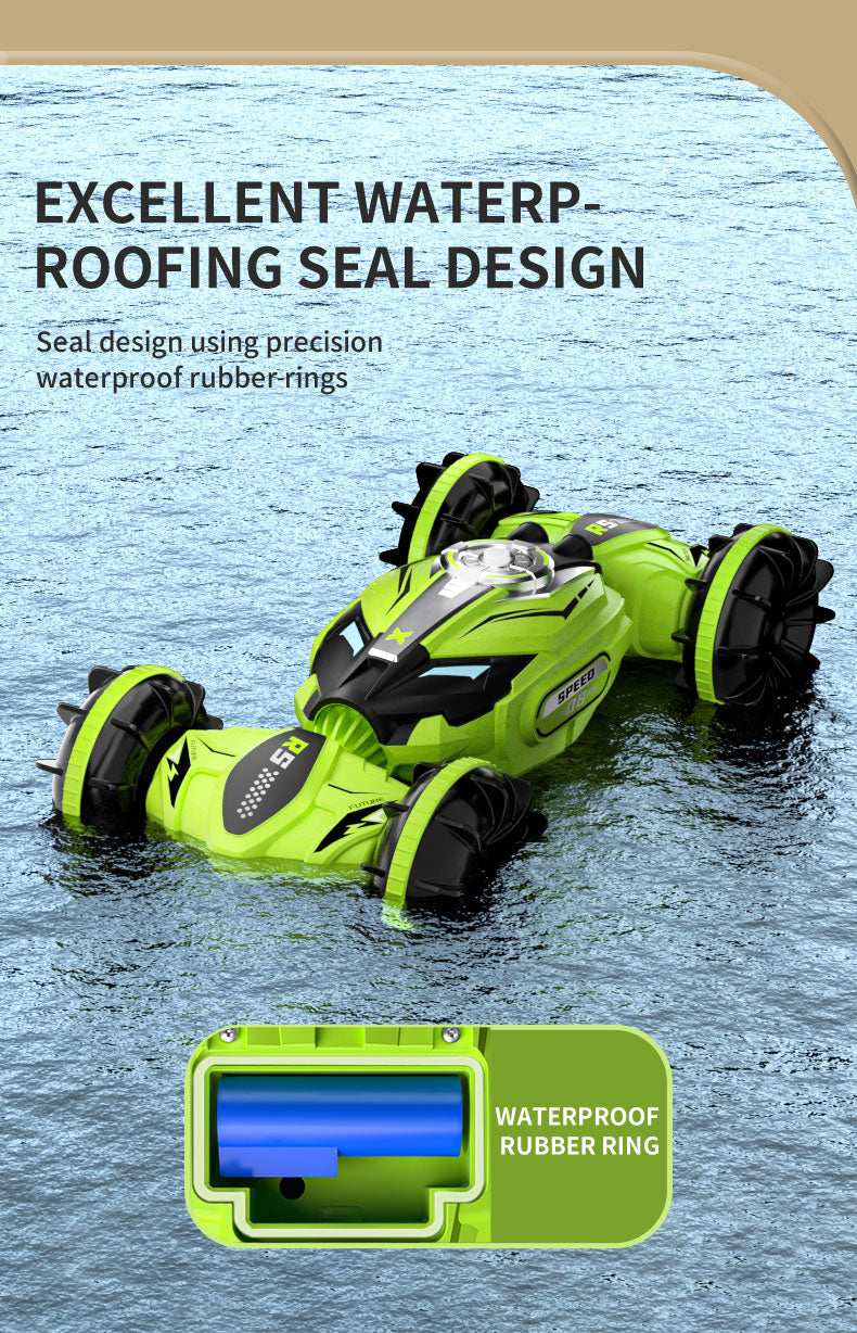 JJRC Armored mighty-warrior car with twistable and amphibious function