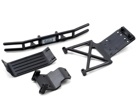 losb2029 Losi Rear Bumper and Skid Plate set