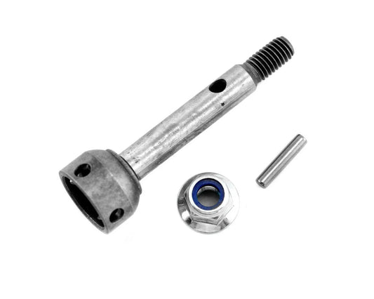 Losi F/R Axle,Right Side,Silver: LST LOSB3503