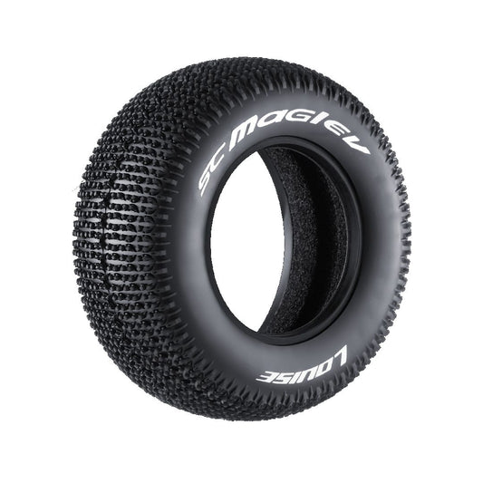 Louise R/C SC-Maglev 1/10 Short Course (Soft Compound) Tire (2) LOULT3145SI