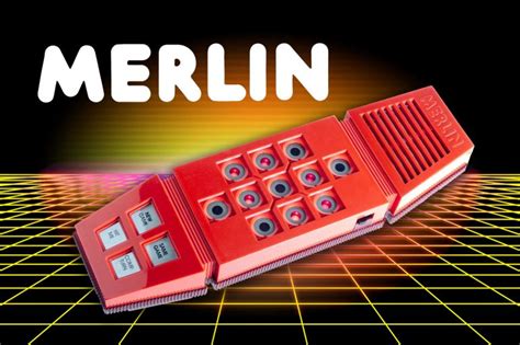 Vintage Merlin Handheld Game