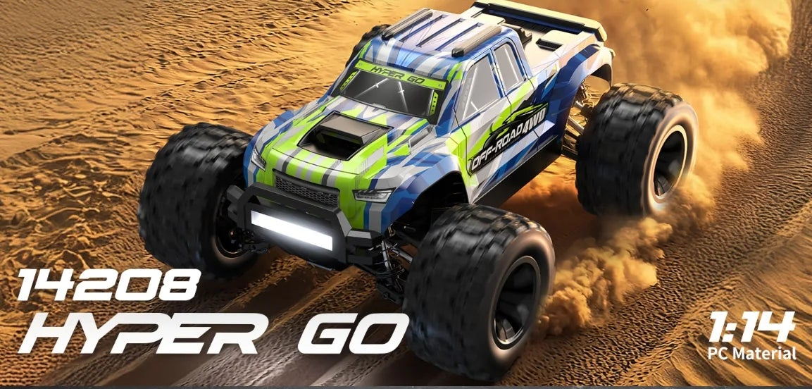 MJX Hyper Go 14208 1/14 4WD Brushless Monster Truck