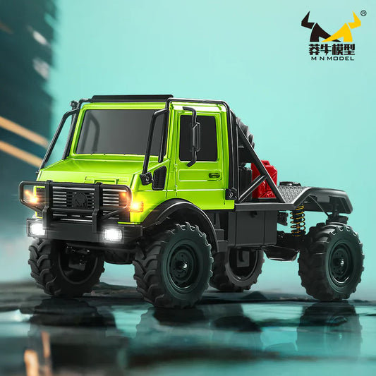 MN-333 Unimog U4000 1:18 RC Rock Crawler (silver)
