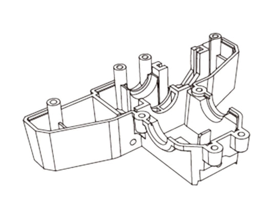 14191 MJX Rear Differential Base
