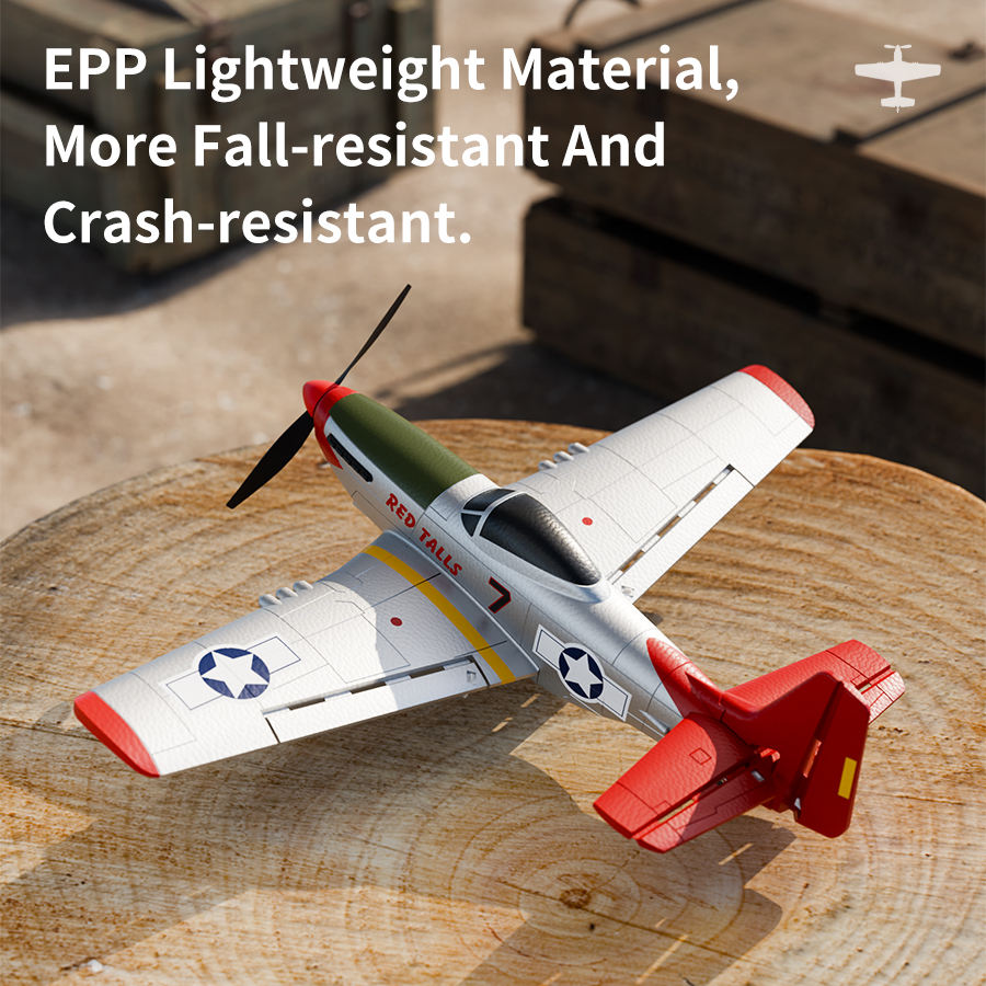p-51 Mustang RTF Micro RC Plane 400mm